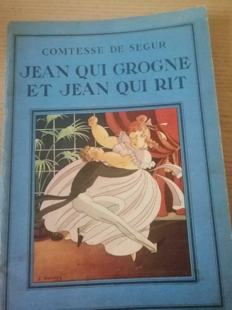 COMTESSE DE SEGUR Jean qui grogne et Jean qui rit des GOUPPY, Enlèvement ou Envoi, Utilisé