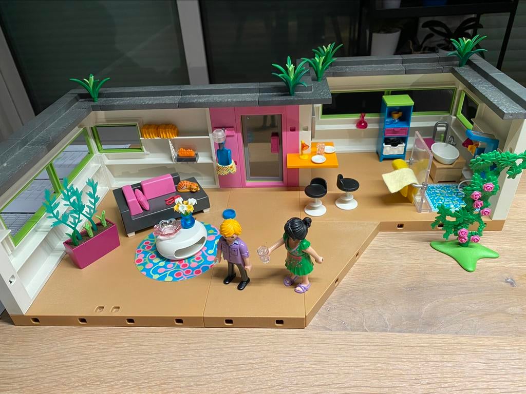 Playmobil luxe villa (compleet met alle toebehoren), Enlèvement, Comme neuf