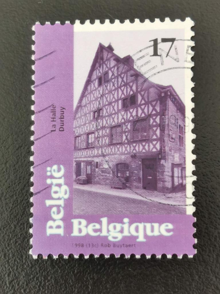 Belgie 1998 - La Halle in Durbuy, Postzegels en Munten, Ophalen of Verzenden, Gestempeld