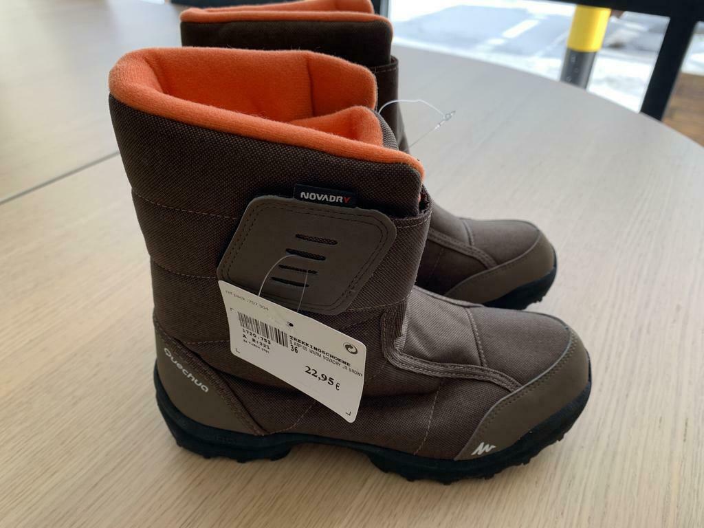 Winterlaarzen Quechua maat 35 / nieuw, Kinderen en Baby's, Kinderkleding | Schoenen en Sokken, Quechua, Jongen of Meisje, Nieuw
