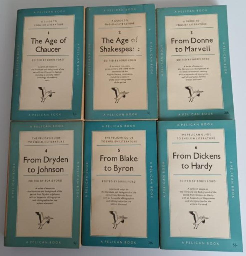 A GUIDE TO ENGLISH LITERATURE (6 DELEN) - BORIS FORD, Gelezen, Non-fictie, Ophalen of Verzenden, BORIS FORD
