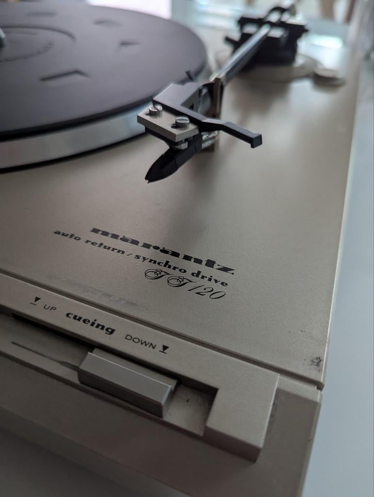 Marantz TT120 avec cellule Ortofon, TV, Hi-fi & Vidéo, Enlèvement ou Envoi, Utilisé