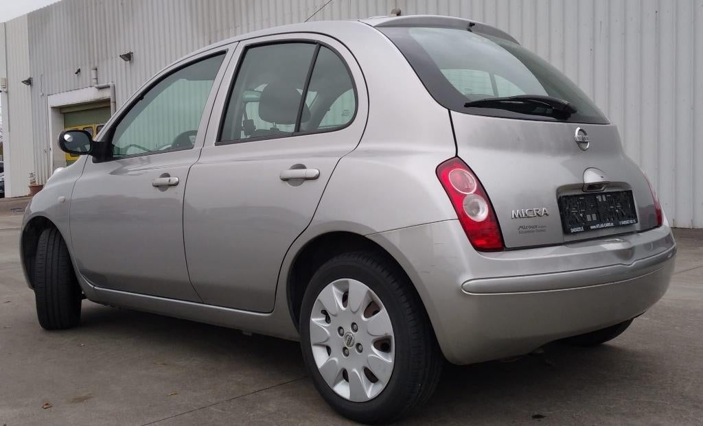 Nissan Micra 1.3 Benzine (Automaat), Stof, Zwart, 4 cilinders, Micra