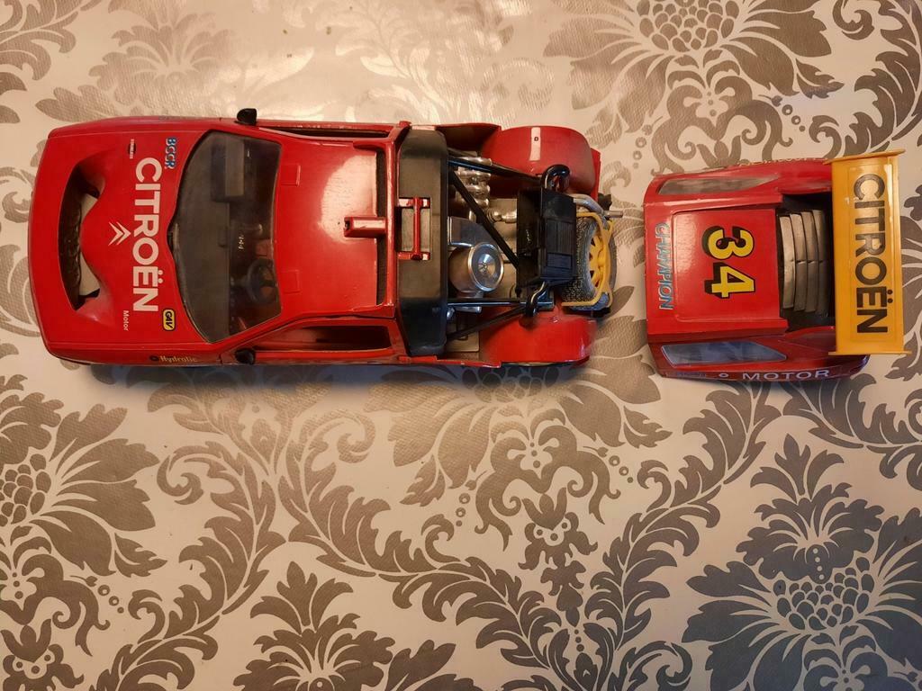 Rallywagen , miniatuur . Citroën ., Ophalen of Verzenden, Gebruikt, Auto
