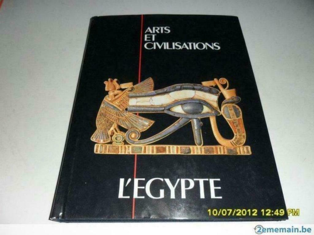 Arts et civilisations - L'Égypte, Enlèvement ou Envoi, Utilisé, Livre d'images