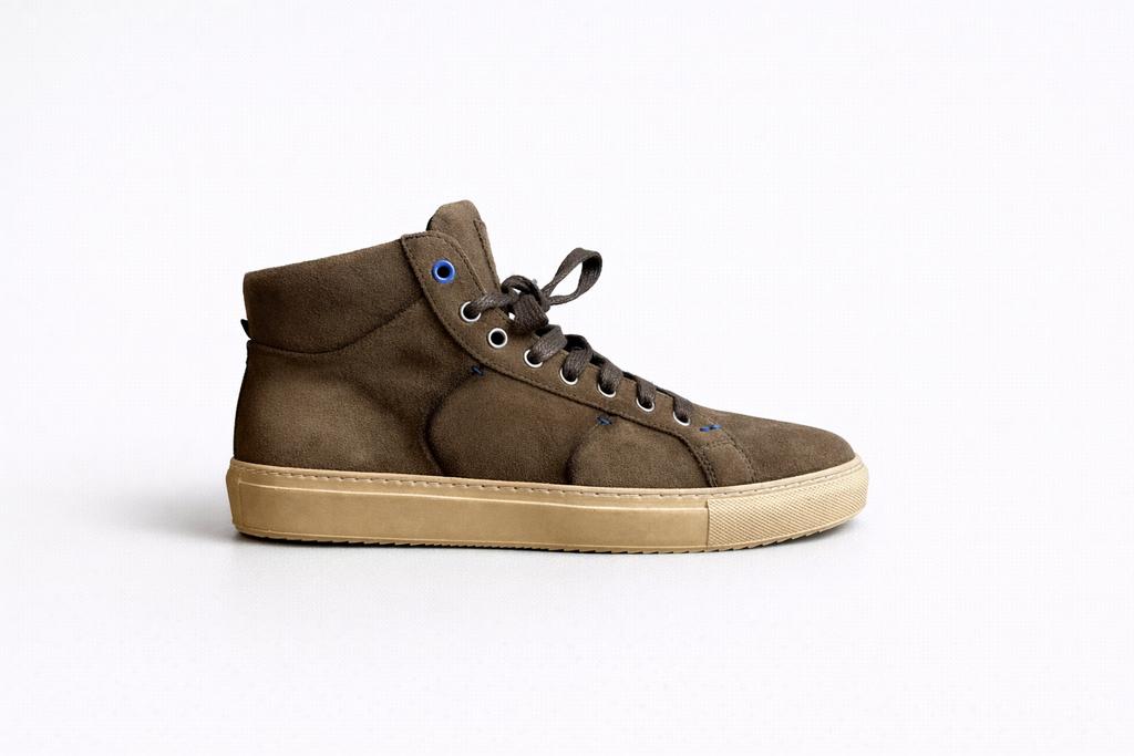 Baskets en daim Greve pour homme taille 41, Neuf, Enlèvement ou Envoi, Brun, Baskets