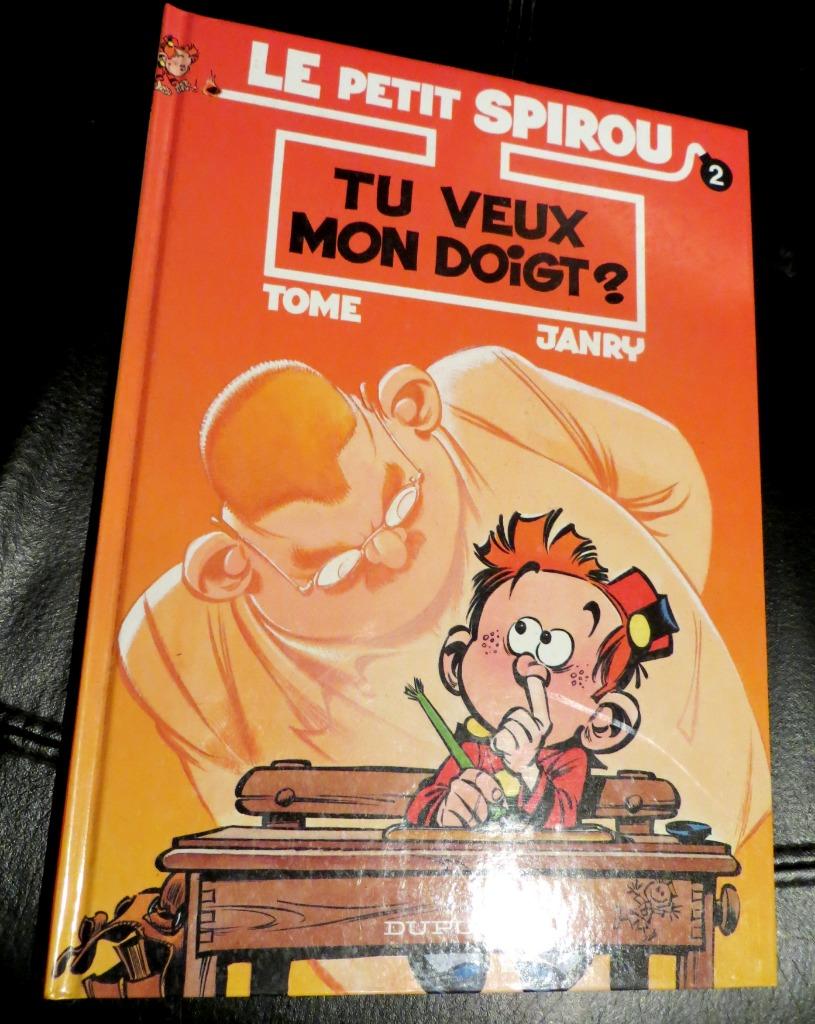 BD - LE PETIT SPIROU N° 2  TU VEUX MON DOIGT ? (TOME  JANRY), Une BD, Comme neuf, Tome & Janry, Envoi