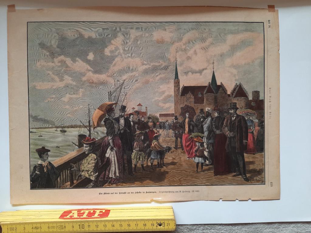 Gravures en litho's voornamelijk van stad Antwerpen, Enlèvement ou Envoi