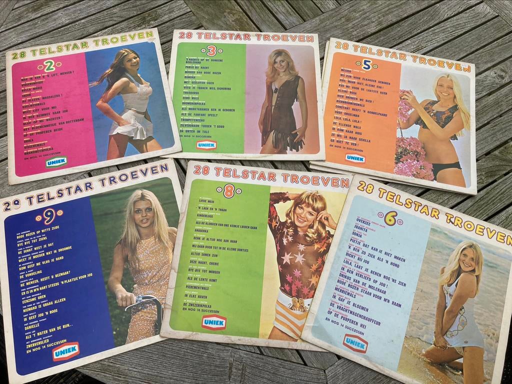 TELSTAR TROEVEN/ setje van 6 lp’s ., Cd's en Dvd's, Ophalen of Verzenden