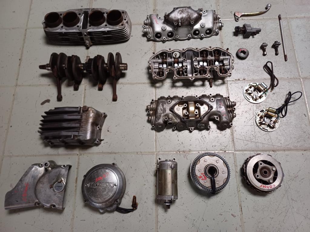 honda cb 400 four van '75- '77 motorblok onderdelen, Enlèvement ou Envoi, Utilisé