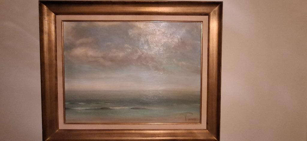 Schilderij olie op doek getekend PIERS [1913-1999], Ophalen