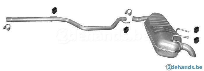 te koop  goede uitlaat achter demper opel vectra(c) komi €30, Auto-onderdelen, Ophalen, Gebruikt, Opel