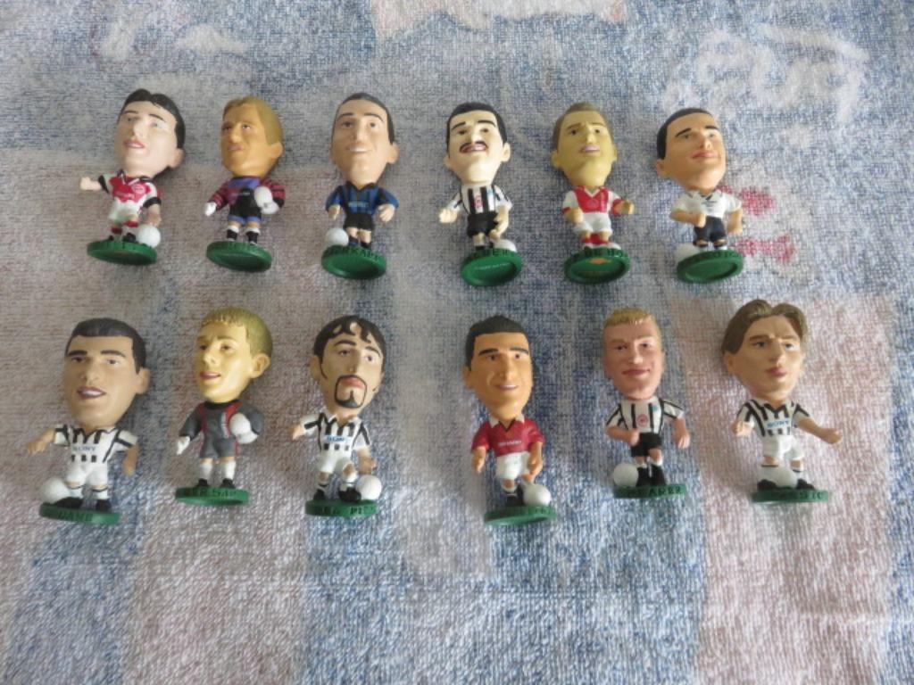 Voetbalfiguurtjes - jaren 90 - Albert - Nilis - Del Piero, Enlèvement ou Envoi, Utilisé, Statue ou Poupée