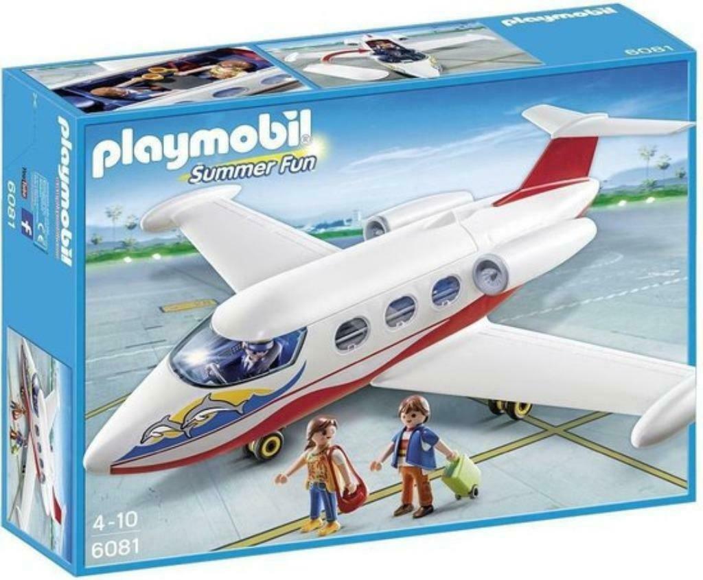 PLAYMOBIL Summer Fun Vakantievliegtuig - 6081, Kinderen en Baby's, Speelgoed | Playmobil, Ophalen, Gebruikt