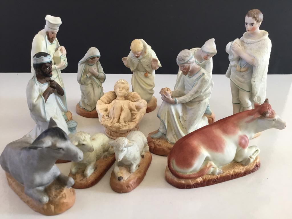 Kerstfiguren genummerd Italië, Antiek en Kunst, Ophalen of Verzenden