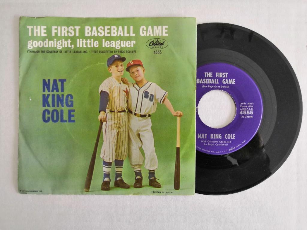 NAT KING COLE - The first baseball game (45t), Enlèvement ou Envoi, Comme neuf, Jazz et Blues