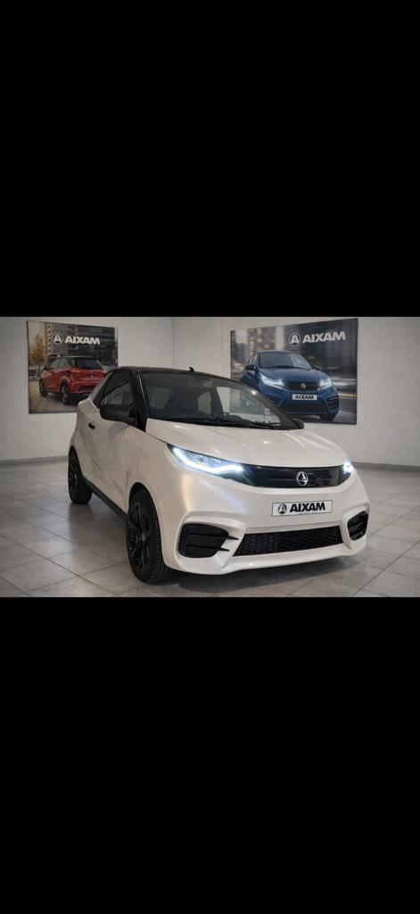 Aixam coupe sport bouwjaar 2025 met slechts 4000km, Auto's, Wit, Leder, Diesel, 6 kW