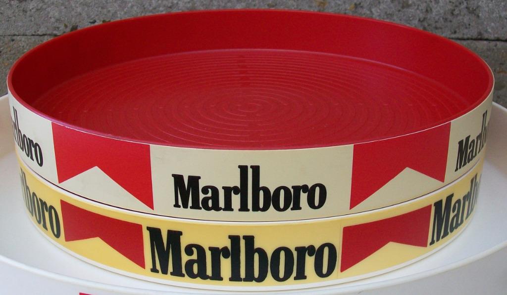 Marlboro - Plateau - Dienblad - Schenkblad - Vintage - Retro, Enlèvement ou Envoi, Utilisé