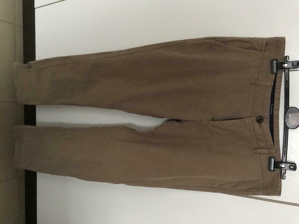 Beige broek van River Woods maat 42, Kleding | Heren, Broeken en Pantalons, Ophalen of Verzenden, Zo goed als nieuw, Beige, River Woods