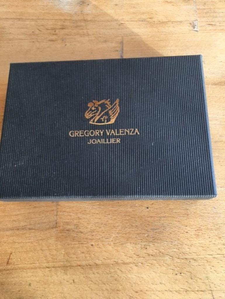 Gregory Valenza fantasie halsketting + oorringen, Bijoux, Sacs & Beauté, Colliers, Enlèvement, Neuf, Rouge, Autres matériaux