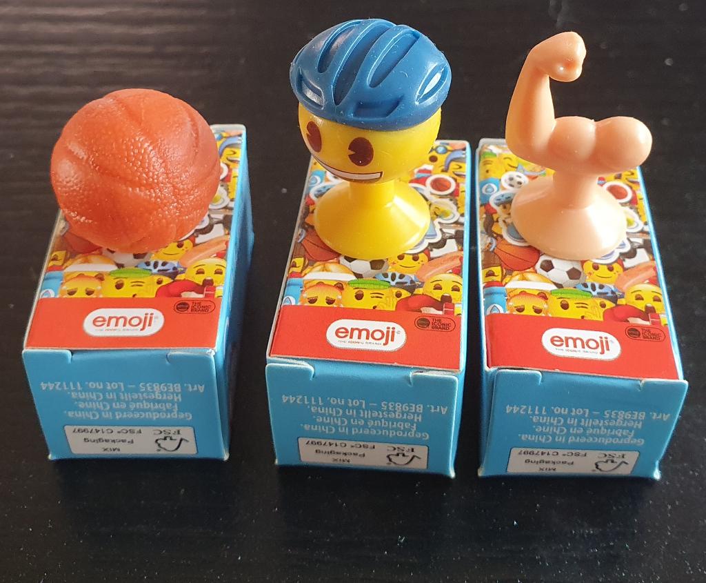 4 emoji van Aldi van 2023 + ook emoji's van 2022-2021-2019, Aldi, Ophalen of Verzenden