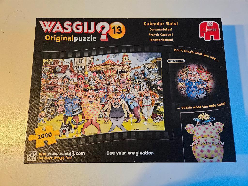 Puzzel Jumbo 1000 stukjes Wasgij original 13, Ophalen of Verzenden, 500 t/m 1500 stukjes, Gebruikt, Legpuzzel