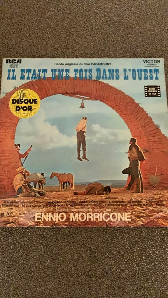 Vinyl LP Ennio Morricone, Enlèvement ou Envoi, Utilisé