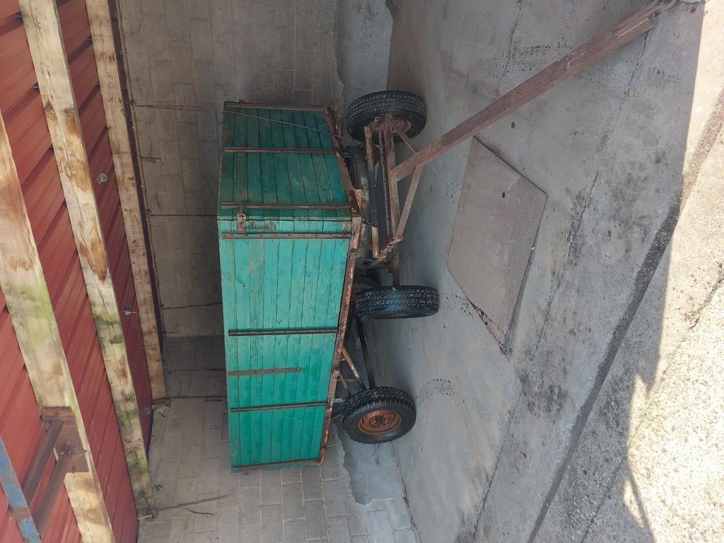 Aanhangwagen voor achter tractor laadvermogen ongeveer 3 ton, Ophalen, Zo goed als nieuw