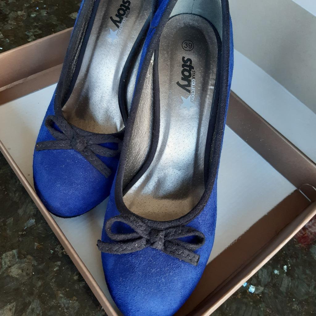Pumps, Pumps, Blauw, Ophalen of Verzenden, Zo goed als nieuw
