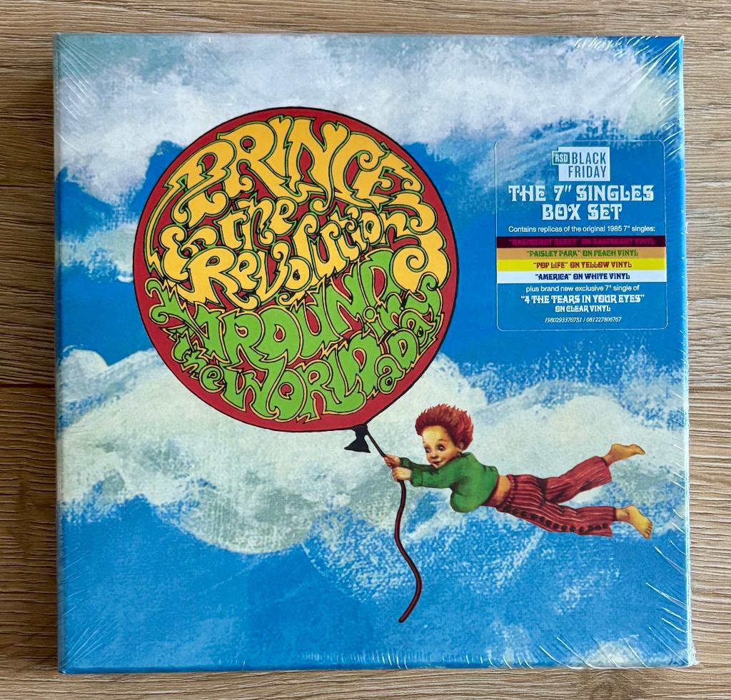 Prince Around The World In A Day RSD BF 2025 5x Single Box, Verzenden, Nieuw in verpakking, Overige formaten