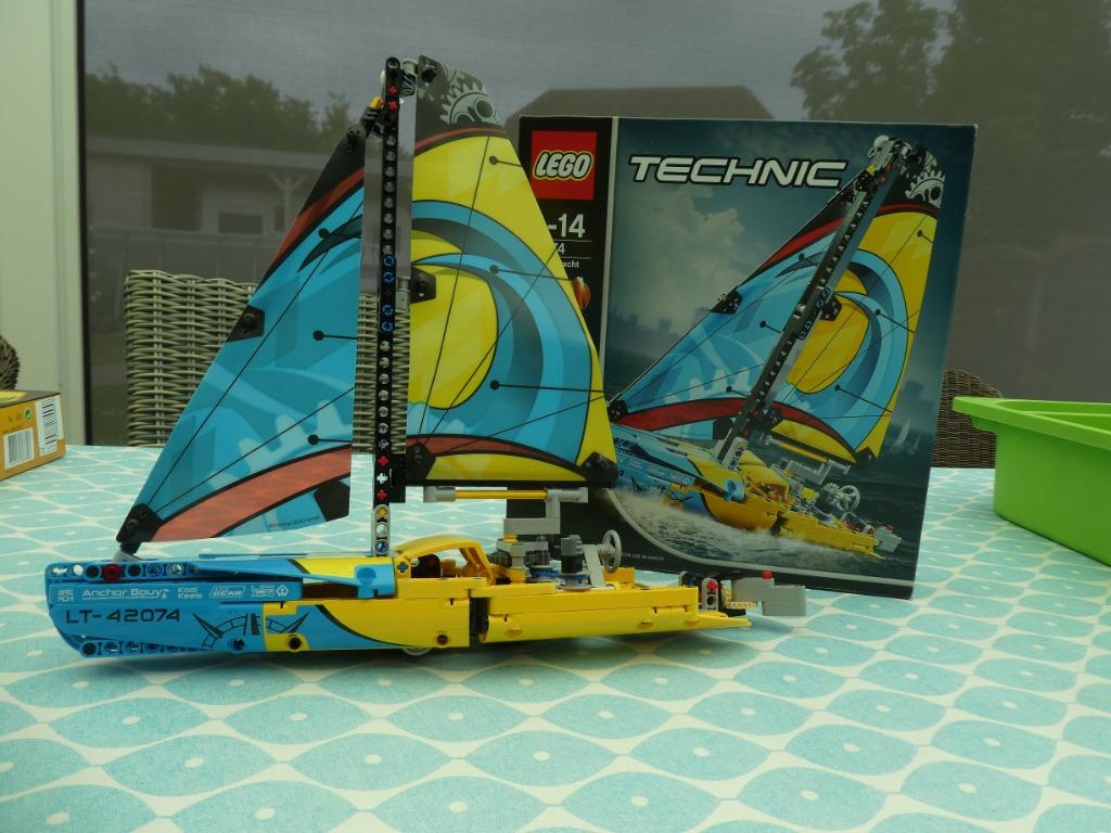 Lego Technic 42074 zeilboot, Ophalen, Gebruikt, Complete set, Lego