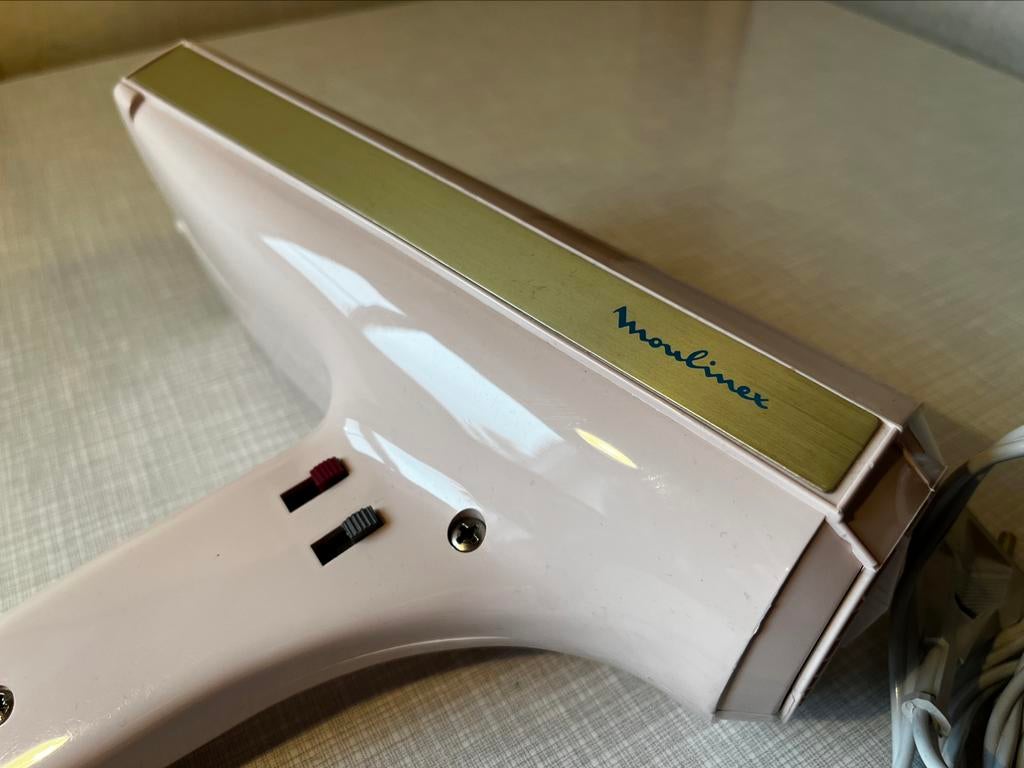 Moulinex Vintage Retro Haardroger, Elektronische apparatuur, Ophalen of Verzenden, Zo goed als nieuw, Haarverzorging