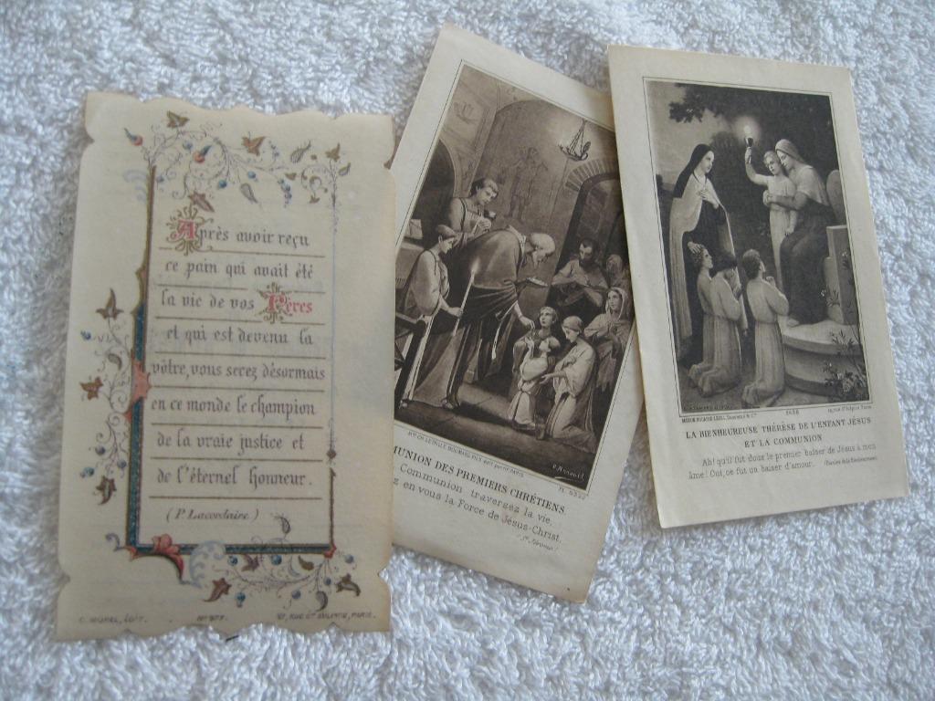 Famille de Romrée de Vichenet – 1897 1922 1925, Enlèvement ou Envoi, Image pieuse