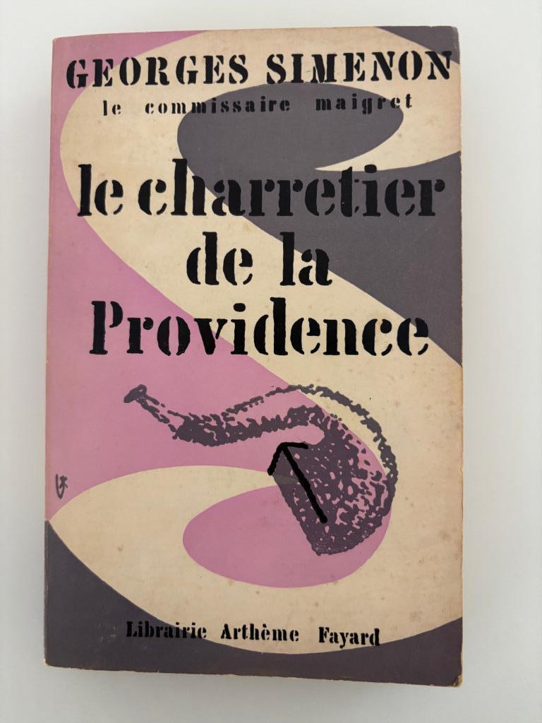 Simenon Maigret Le Charretier de la Providence - 1963, Enlèvement ou Envoi, Comme neuf, Georges Simenon