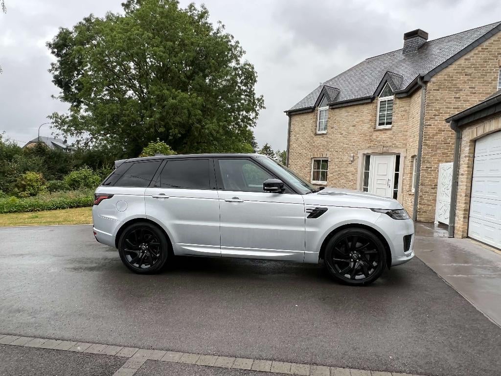 Range Rover Sport 3.0TD6 D300 HSE Dynamic Full Options, Autos, Cuir, Argent ou Gris, Achat, 2997 cm³
