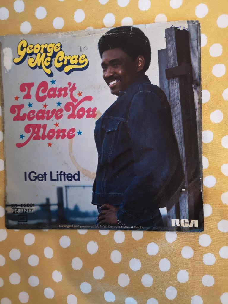 GEORGE Mc CRAE... Ji can't leave you alone(bpost gratuit), Enlèvement ou Envoi, Utilisé, Pop