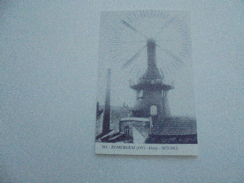 zomergem-dorp -windmolen, Verzamelen, Ophalen of Verzenden, 1980 tot heden, Ongelopen, Oost-Vlaanderen