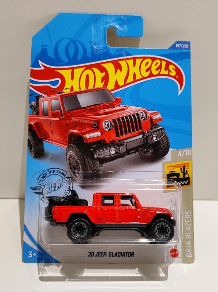 Hot Wheels '20 Jeep Gladiator Rood (2018), Enlèvement ou Envoi