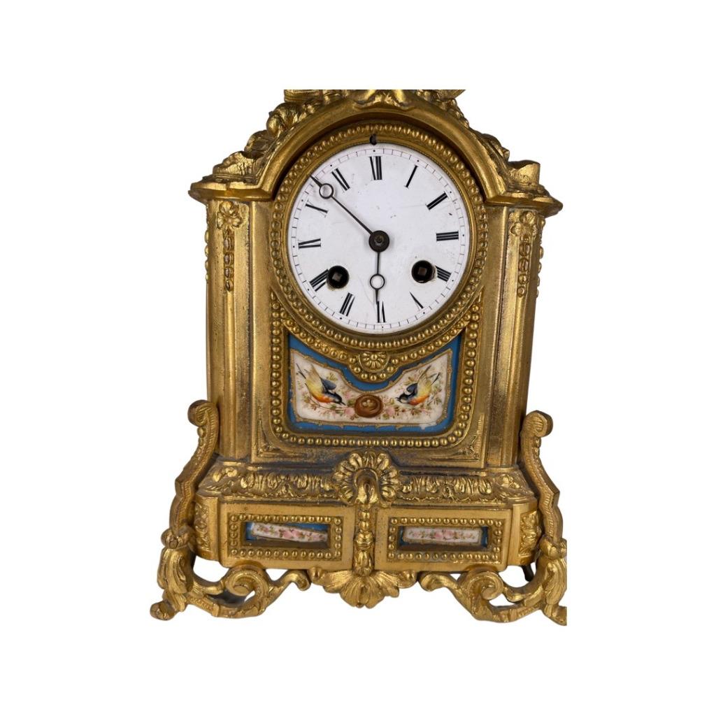 Sevres porseleinen klok en borden, Ophalen of Verzenden