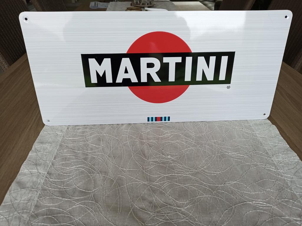 Martini reclamebord, Verzamelen, Ophalen of Verzenden, Nieuw, Reclamebord