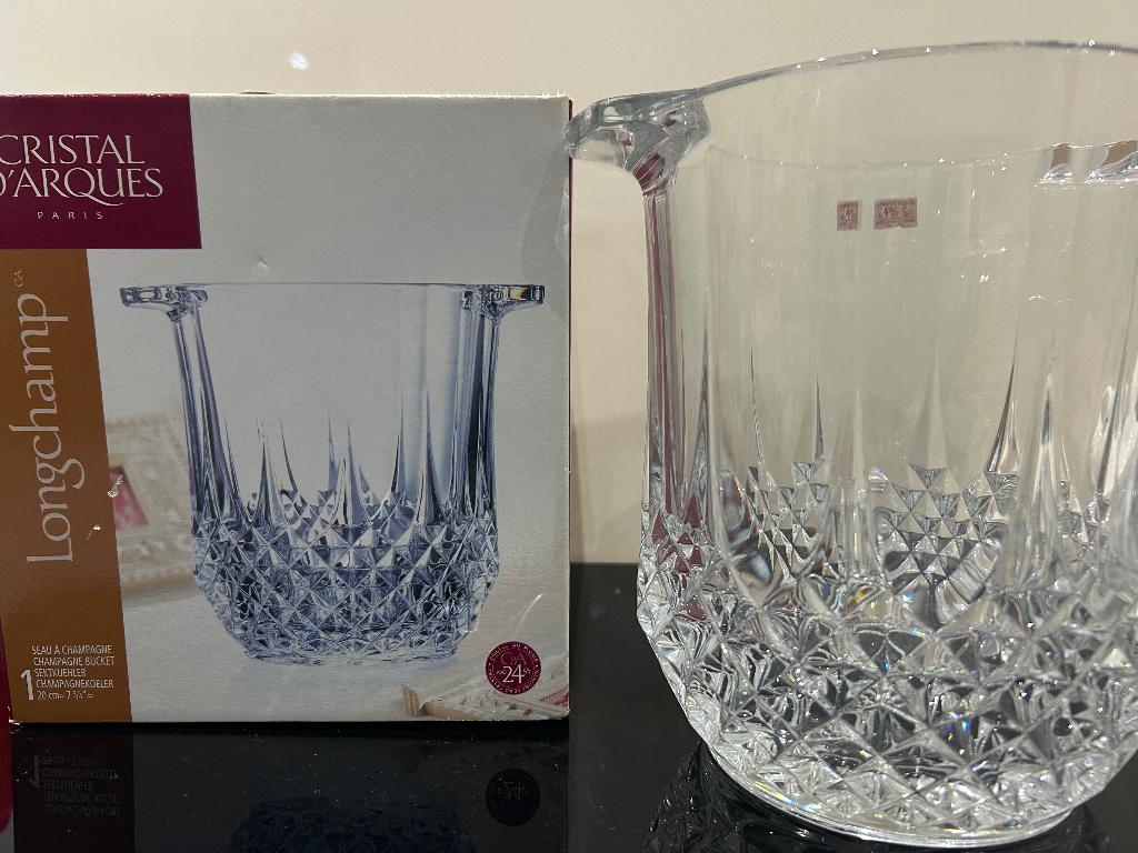Cristal d’Arques Paris Longchamp Champagnekoeler – Nieuw, Ophalen of Verzenden