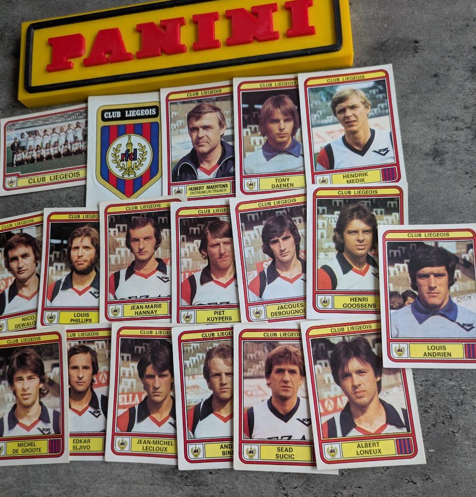 PANINI FOOTBALL 79 FC CLUB LUIK 18X STICKERS 1979, Verzenden