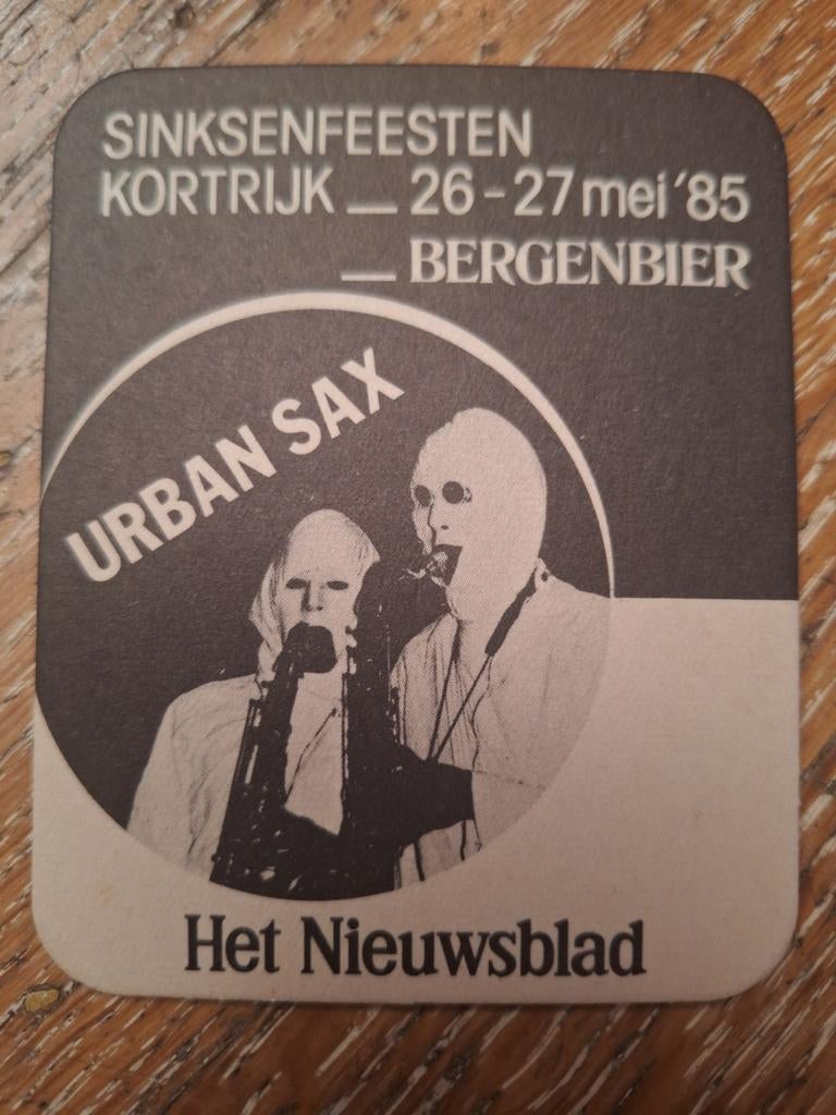 Bierviltje Sinksenfeesten brouwerij Zeeberg Aalst, Ophalen of Verzenden