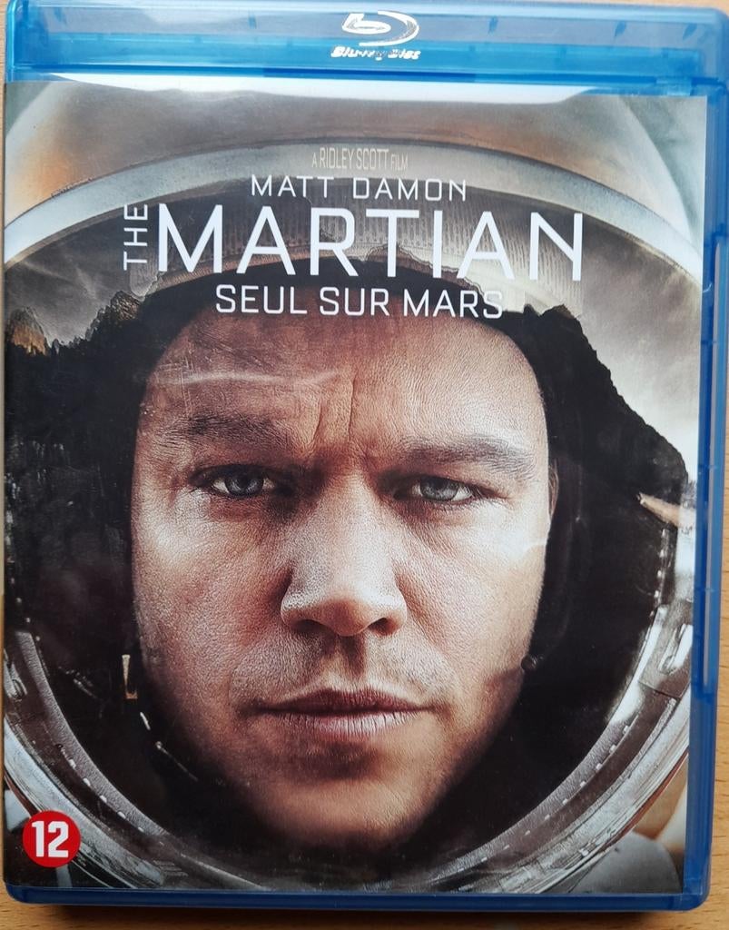 BlueRay DVD film The Martian, avec Matt Damon, Enlèvement ou Envoi, Comme neuf, Science-Fiction et Fantasy