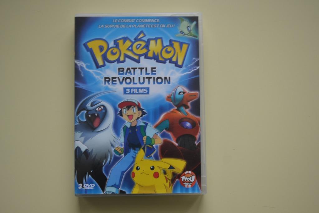 Pokémon Battle Revolution 3 films - 3 dvd 2004, Cd's en Dvd's, Alle leeftijden, Ophalen of Verzenden, Zo goed als nieuw, Overige genres