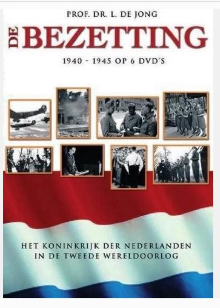 De Bezetting 1940 - 1945 op 6 dvd’s, Cd's en Dvd's, Ophalen of Verzenden
