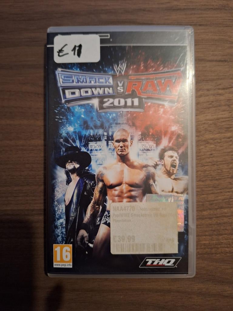 WWE SmackDown Vs. Raw 2011 PSP, Consoles de jeu & Jeux vidéo, Jeux | Sony PlayStation Portable, Overflocomputers, Enlèvement ou Envoi