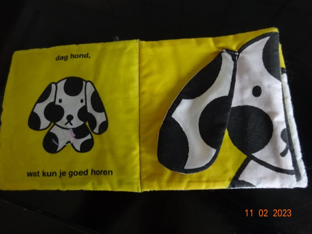 Leuk knisper-voelboekje De Koe, speciaal voor kleintjes, Ophalen of Verzenden