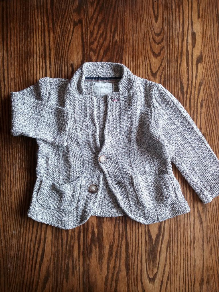 Gebreide vest, Kinderen en Baby's, Kinderkleding | Maat 98, Ophalen, Gebruikt, Jongen of Meisje, Trui of Vest