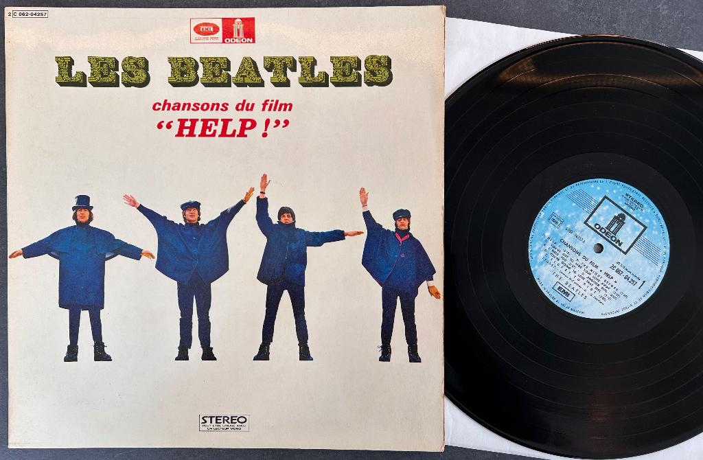 LES BEATLES - Chansons du film "Help!" ( LP; NMINT ), Cd's en Dvd's, Vinyl | Rock, Zo goed als nieuw, Poprock, 12 inch, Verzenden